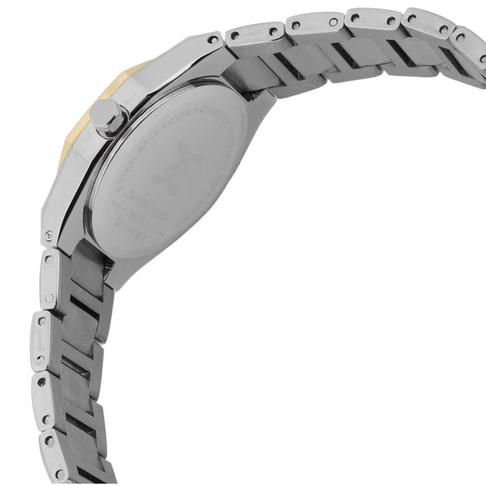 Daniel Klein Premium Silver and Gold Stainless Steel Watch for Women DK.1.14109-3