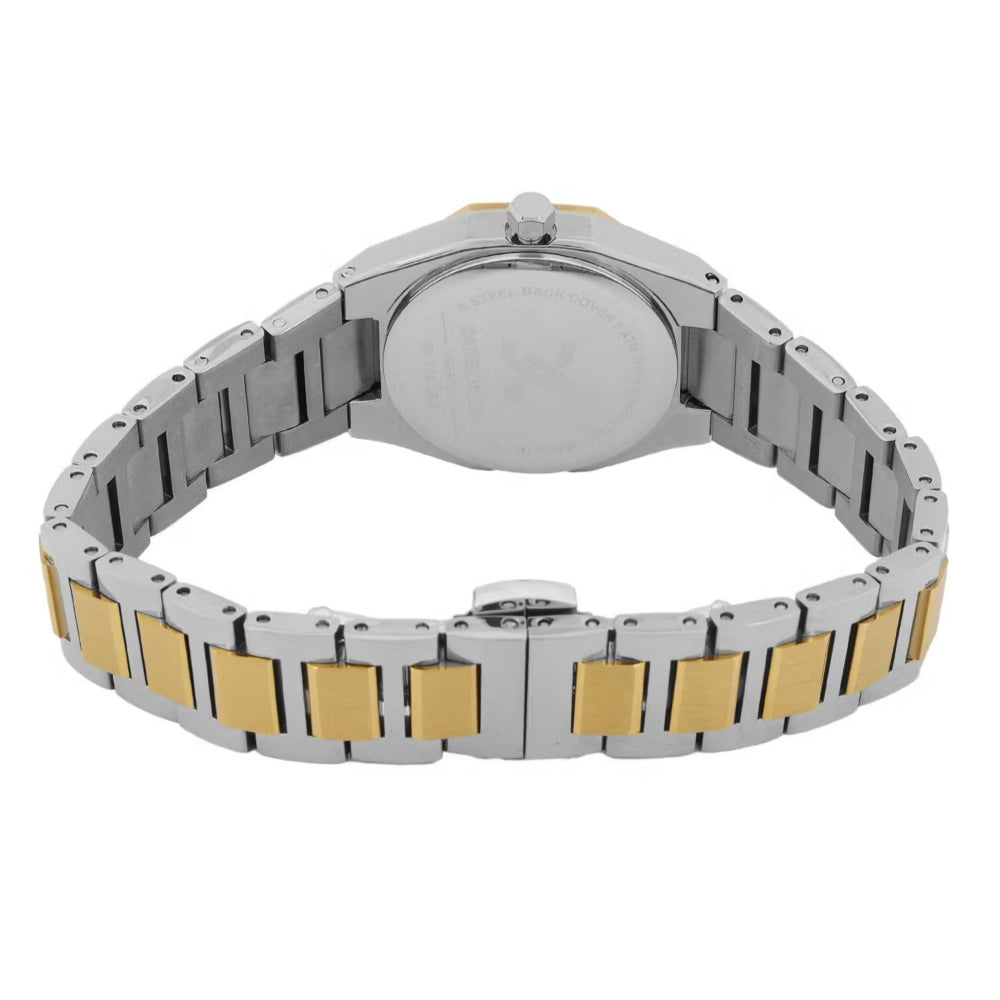 Daniel Klein Premium Silver and Gold Stainless Steel Watch for Women DK.1.14109-3