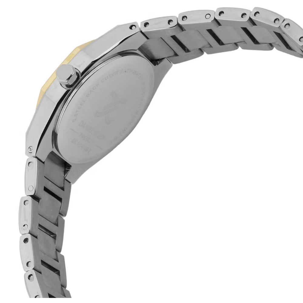 Daniel Klein Premium Silver and Gold Stainless Steel Watch for Women DK.1.14109-4