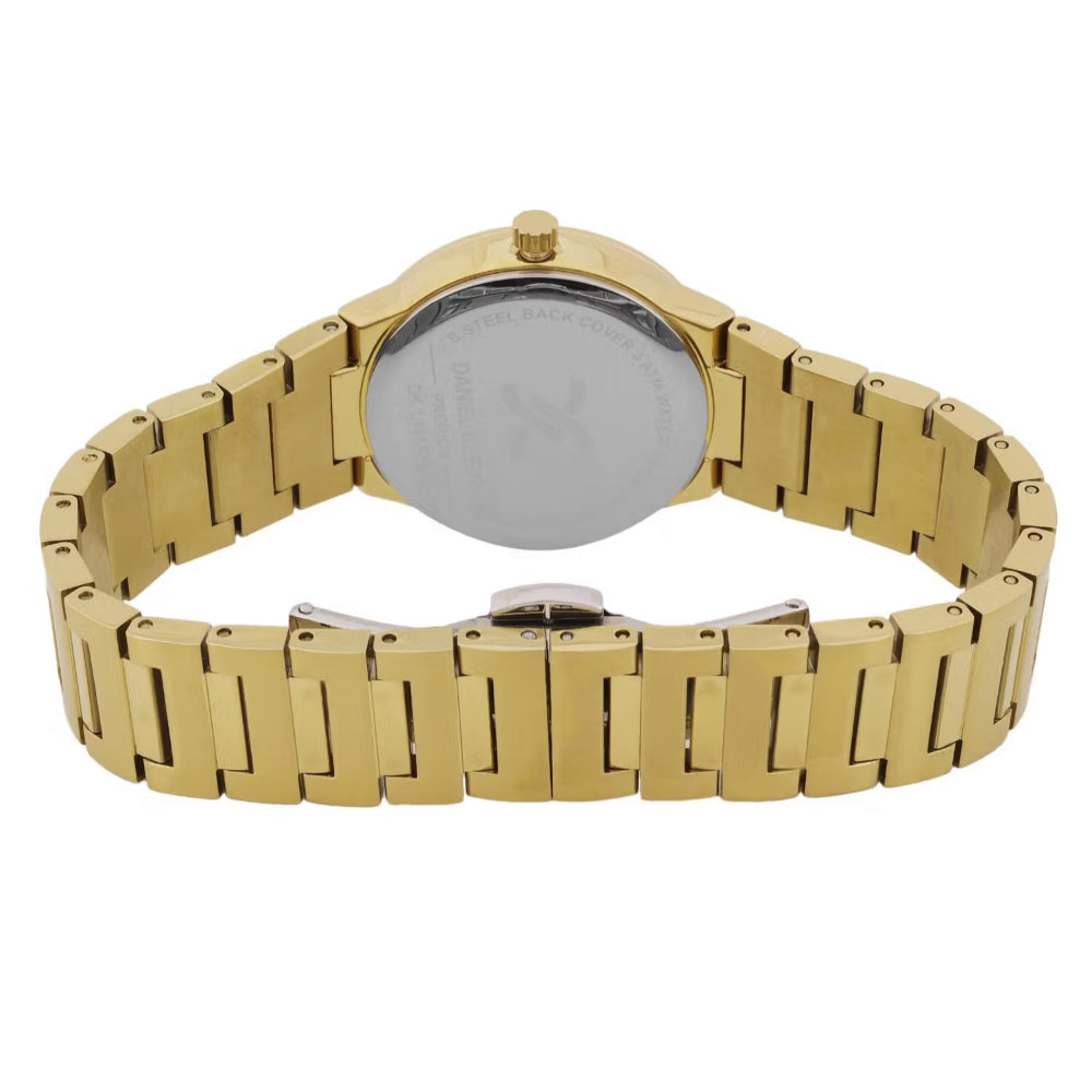 Daniel Klein Premium Gold Stainless Steel Watch for Women DK.1.14110-2