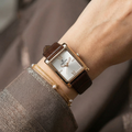Daniel Klein Premium Dark Brown Leather Watch for Women DK.1.14112-6