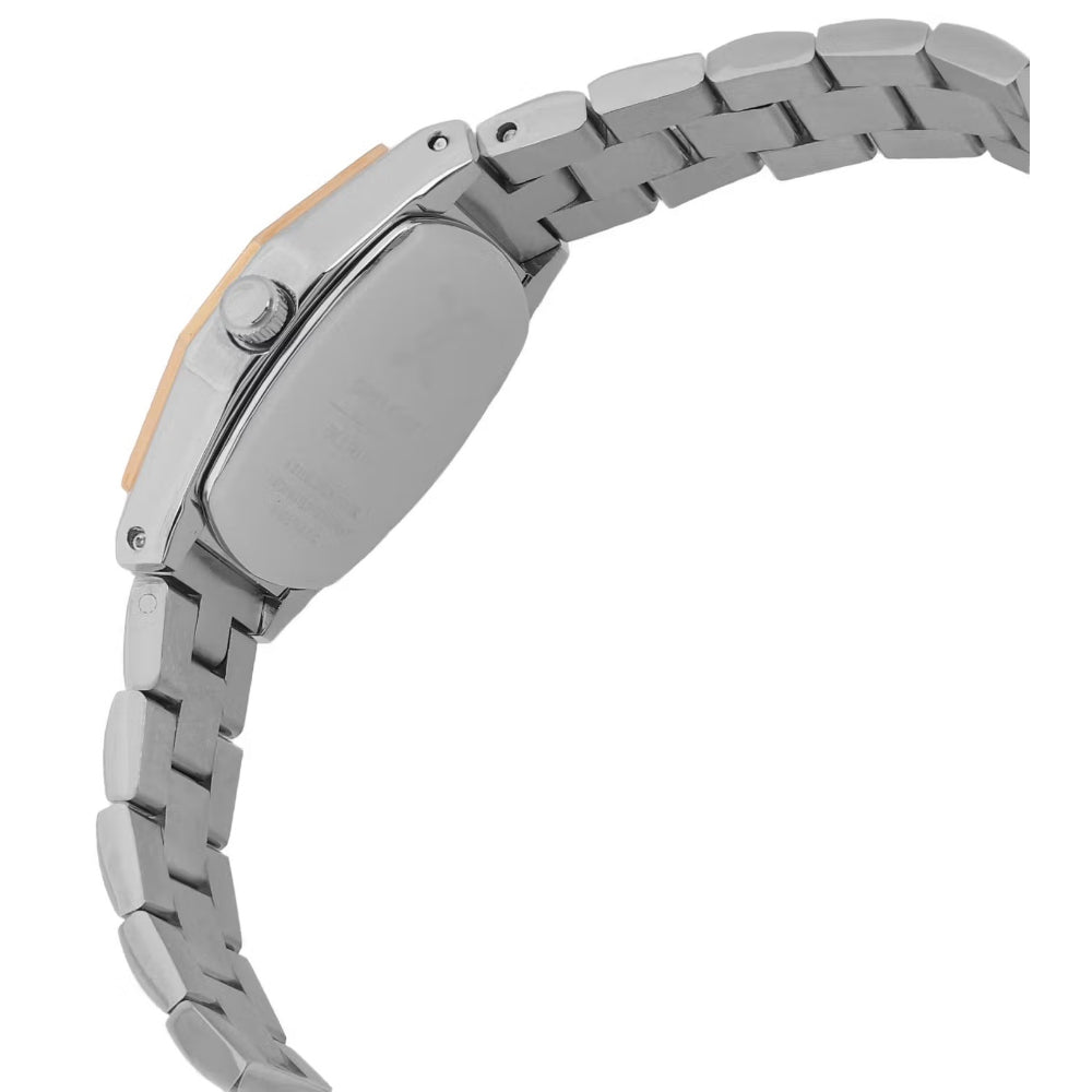 Daniel Klein Premium Silver and Rose Gold Stainless Steel Watch for Women DK.1.14113-6