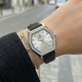Daniel Klein Premium Black Leather Watch for Women DK.1.14114-1
