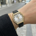 Daniel Klein Premium Black Leather Watch for Women DK.1.14114-2