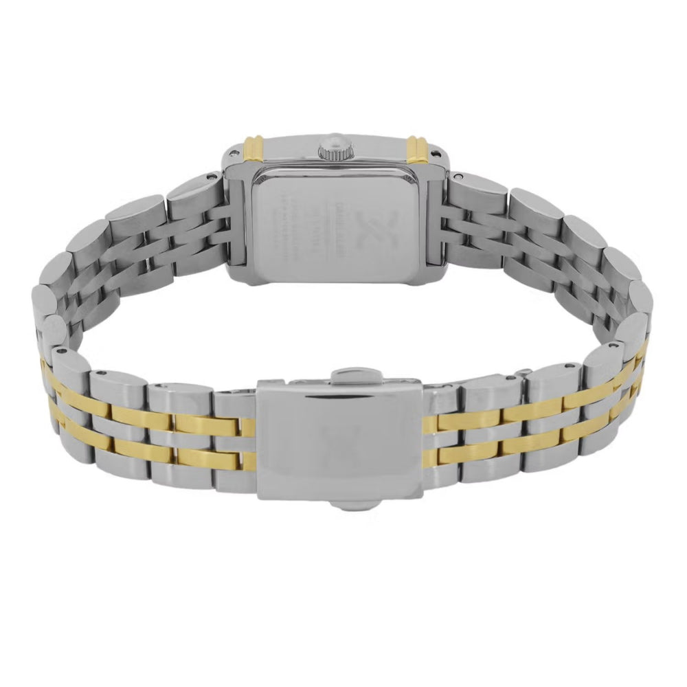 Daniel Klein Premium Silver and Gold Stainless Steel Watch for Women DK.1.14115-3