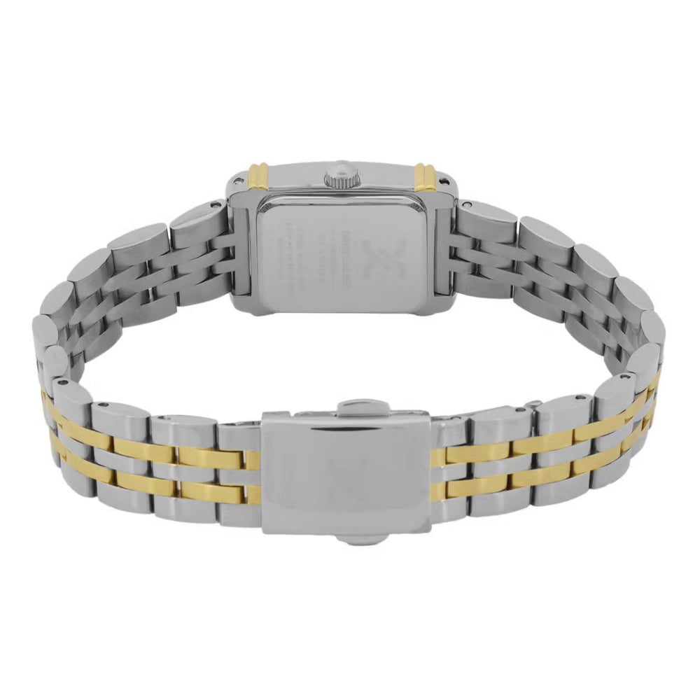 Daniel Klein Premium Silver and Gold Stainless Steel Watch for Women DK.1.14115-4