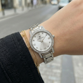 Daniel Klein Premium Silver Stainless Steel Watch for Women DK.1.14118-1