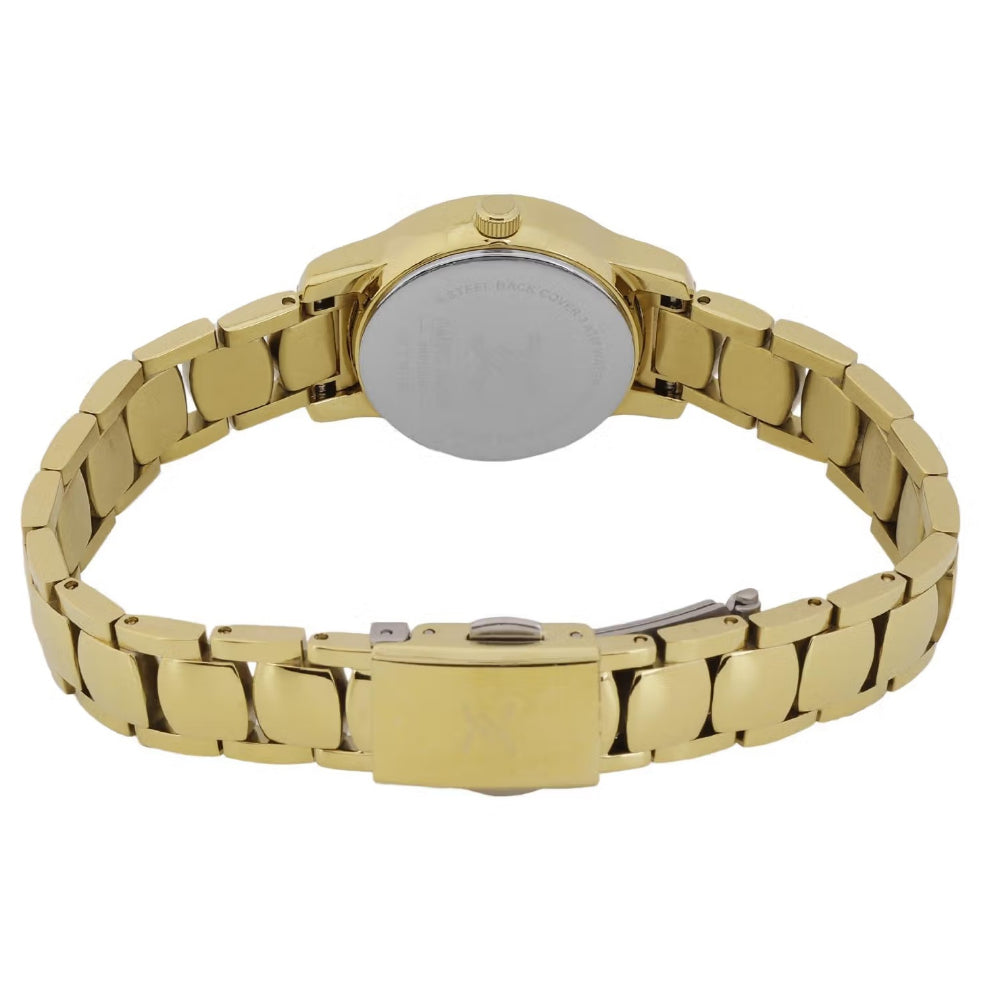 Daniel Klein Premium Gold Stainless Steel Watch for Women DK.1.14118-2