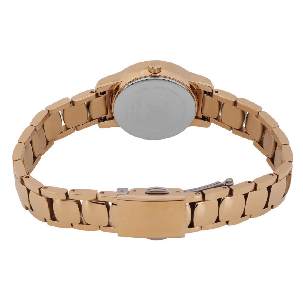 Daniel Klein Premium Rose Gold Stainless Steel Watch for Women DK.1.14118-5