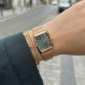 Daniel Klein Premium Rose Gold Mesh Band Watch for Women DK.1.14119-6
