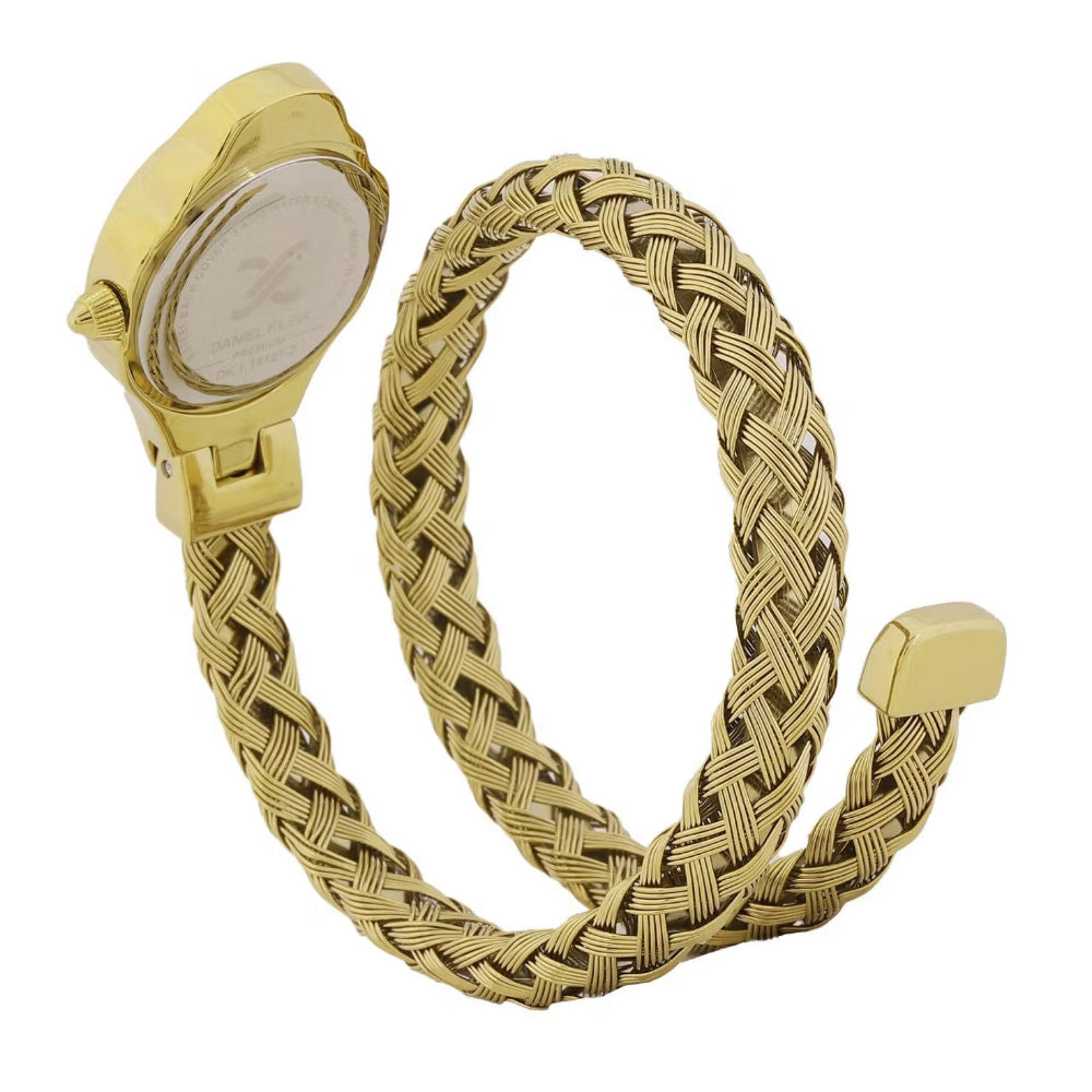 Daniel Klein Premium Gold Stainless Steel Watch for Women DK.1.14121-3