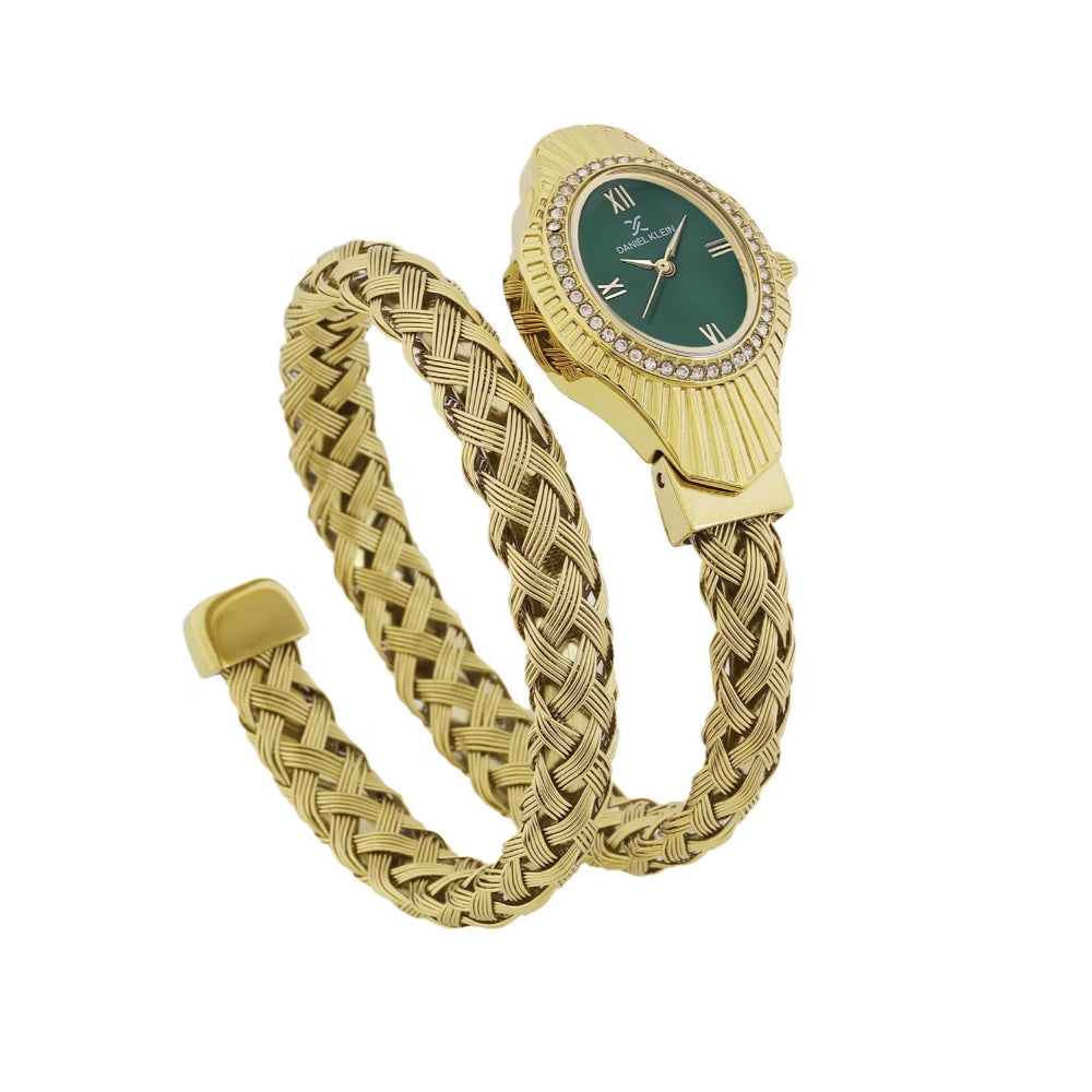 Daniel Klein Premium Gold Stainless Steel Watch for Women DK.1.14121-4