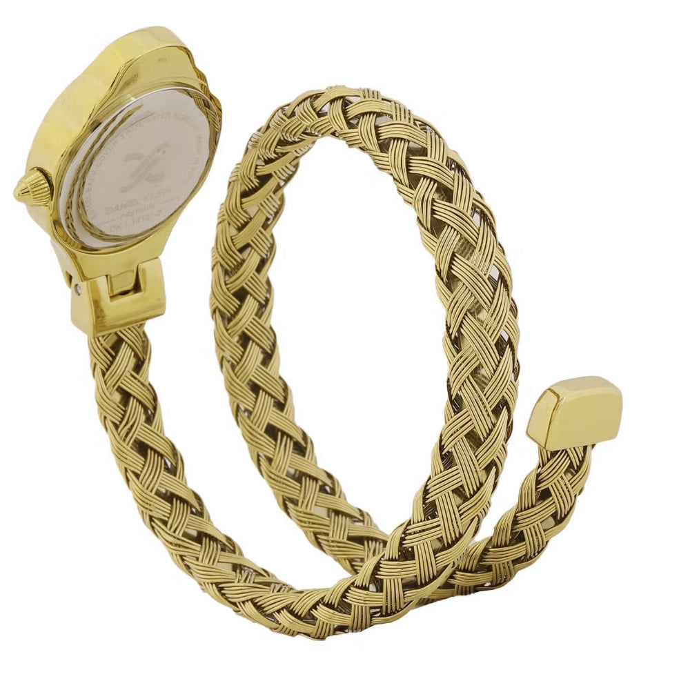 Daniel Klein Premium Gold Stainless Steel Watch for Women DK.1.14121-4