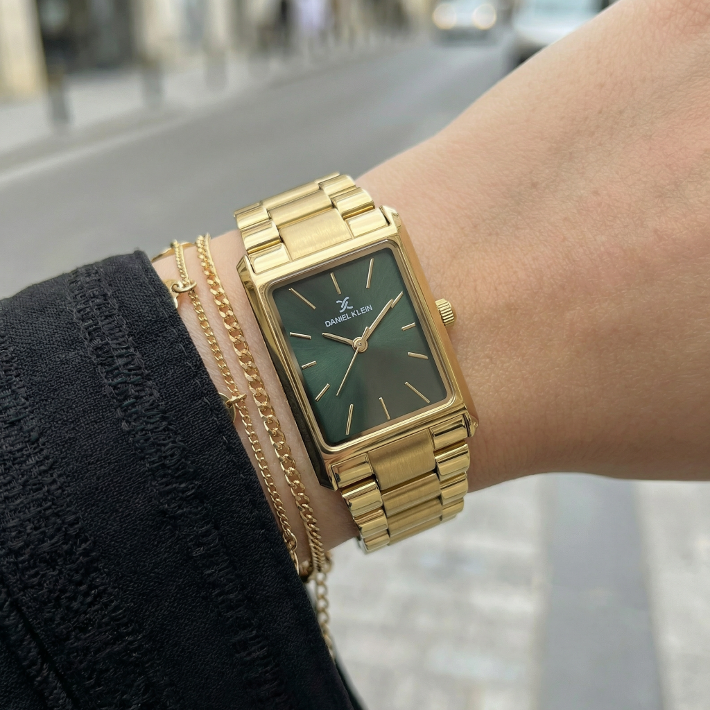 Daniel Klein Premium Gold Stainless Steel Watch for Women DK.1.14123-3