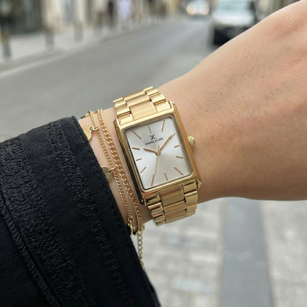 Daniel Klein Premium Rose Gold Stainless Steel Watch for Women DK.1.14123-5