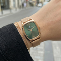 Daniel Klein Premium Rose Gold Mesh Band Watch for Women DK.1.14125-5