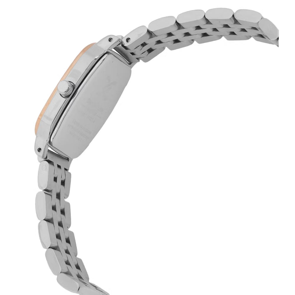 Daniel Klein Premium Silver and Rose Gold Stainless Steel Watch for Women DK.1.14127-6