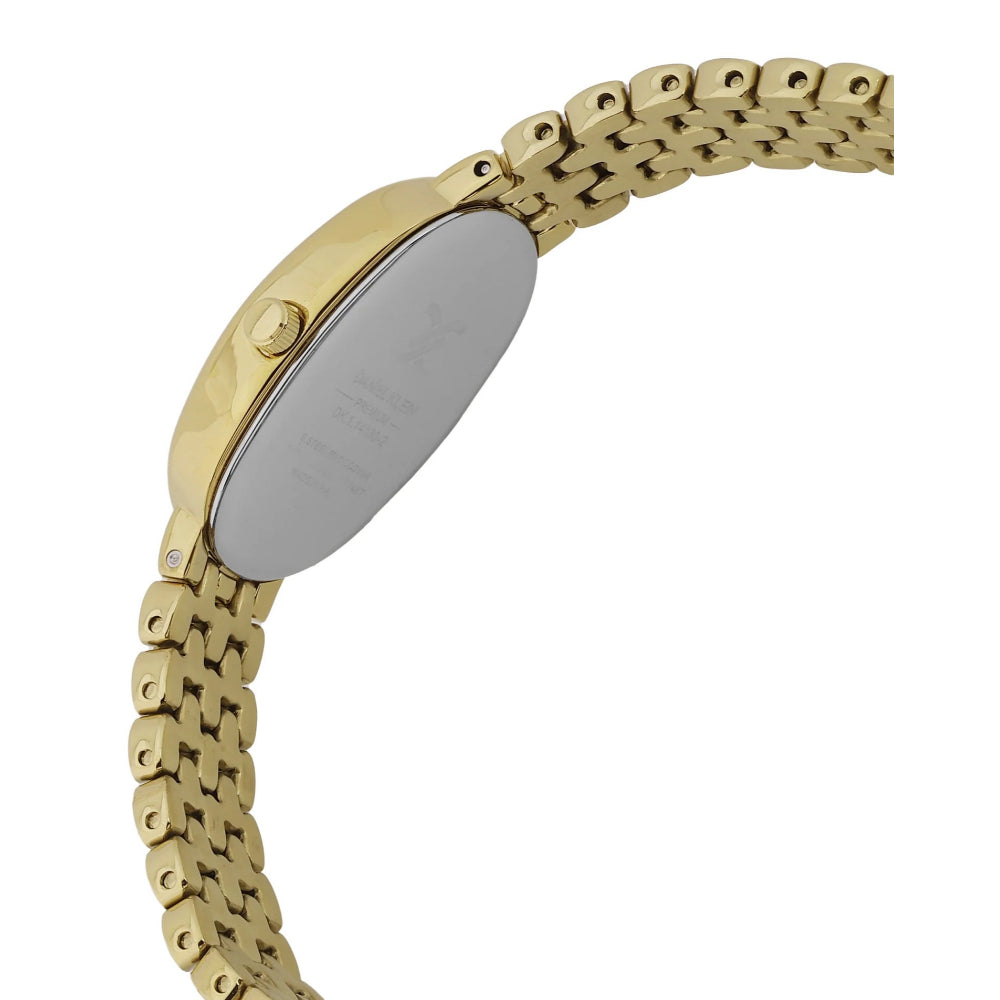 Daniel Klein Premium Gold Stainless Steel Watch for Women DK.1.14130-2