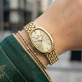 Daniel Klein Premium Gold Stainless Steel Watch for Women DK.1.14130-2