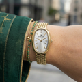 Daniel Klein Premium Gold Stainless Steel Watch for Women DK.1.14130-3