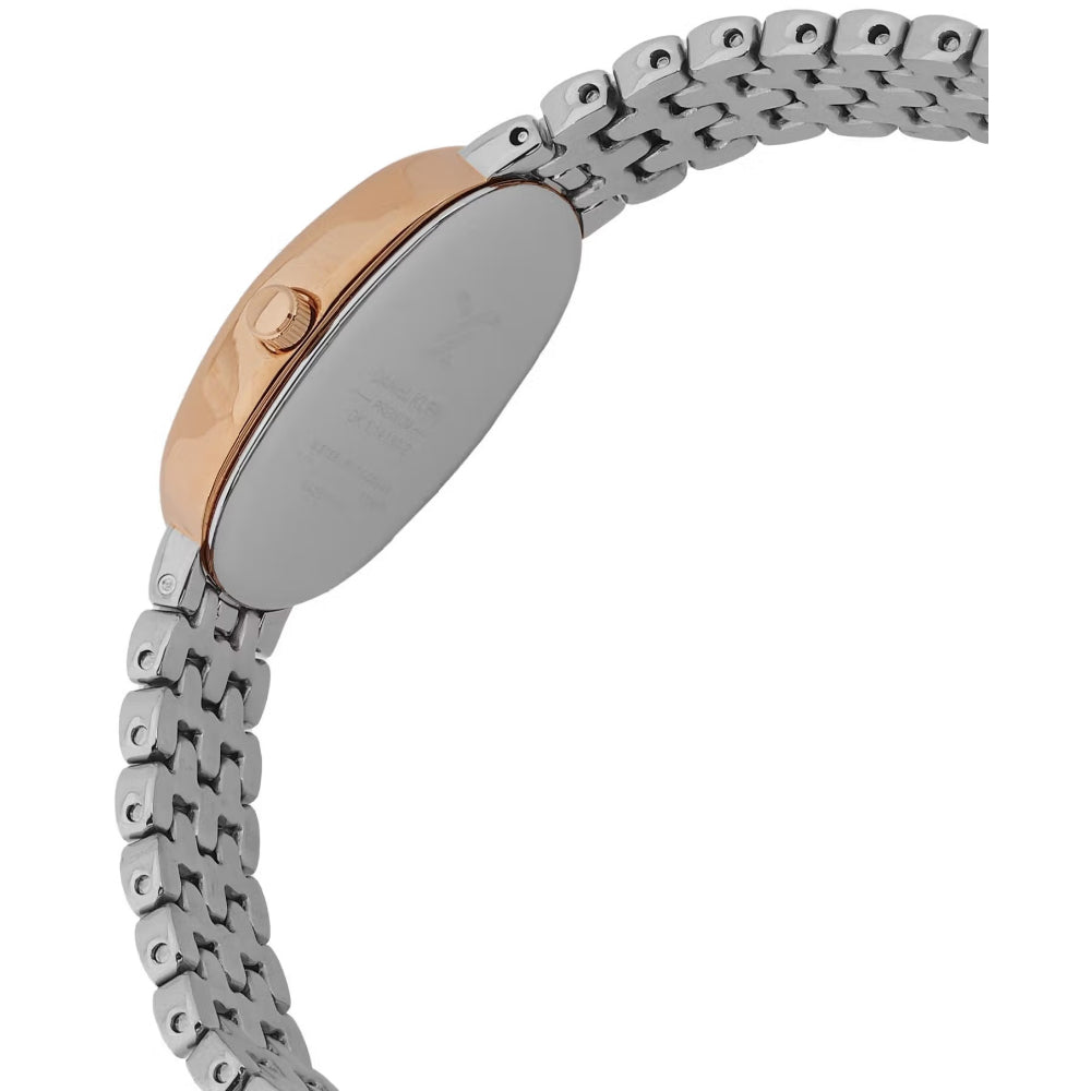 Daniel Klein Stainless Steel Silver and Rose Gold Watch for Women DK.1.14130-6