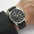 Daniel Klein Premium Black Leather Watch for Men DK.1.14138-1