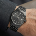 Daniel Klein Premium Black Stainless Steel Watch for Men DK.1.14140-6