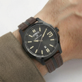 Daniel Klein Premium Dark Brown Leather Watch for Men DK.1.14141-6