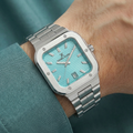 Daniel Klein Premium Silver Stainless Steel Watch for Men DK.1.14142-4