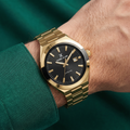 Daniel Klein Premium Gold Stainless Steel Watch for Men DK.1.14145-4