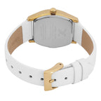 Daniel Klein Premium White Leather Watch for Women DK.1.14152-3