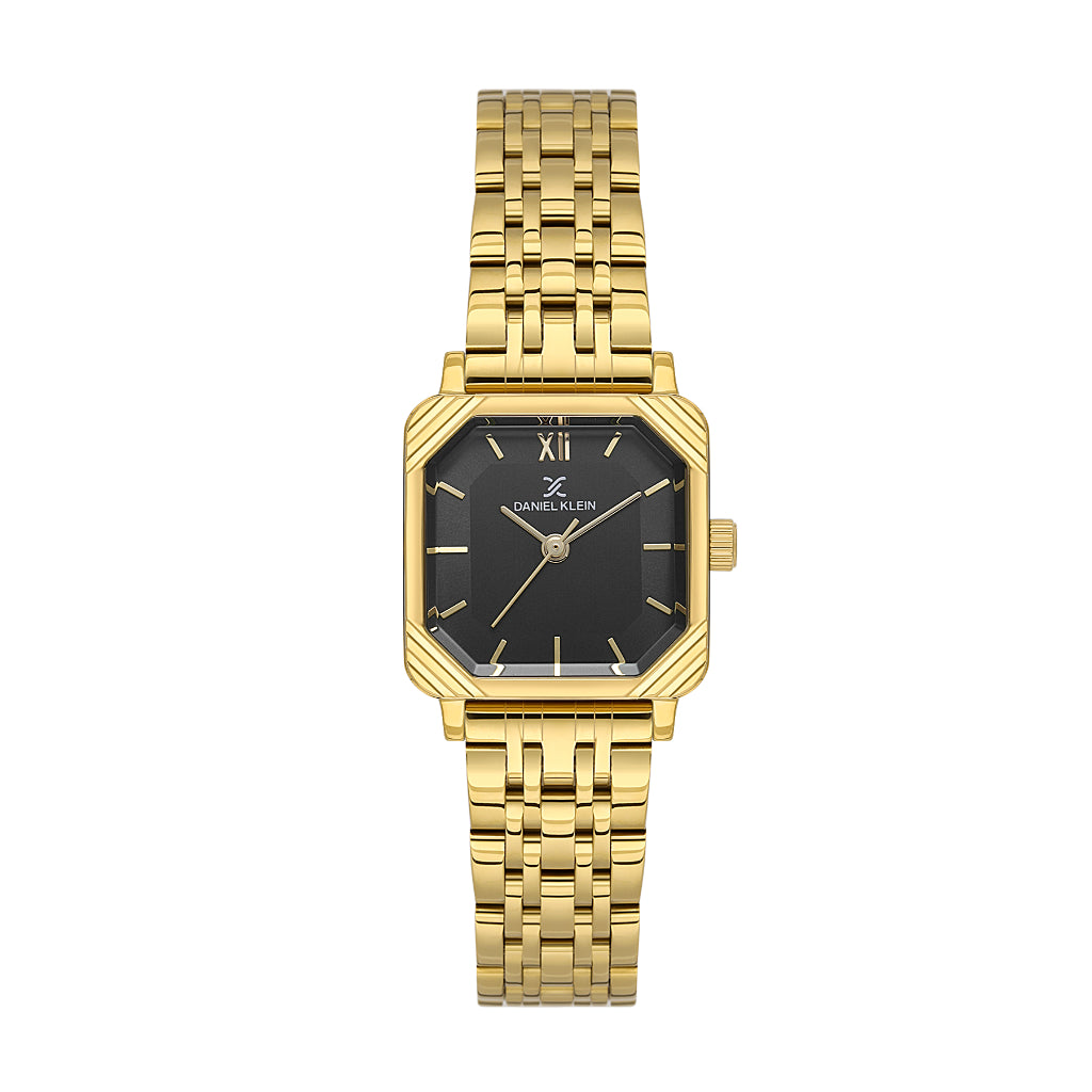 Daniel Klein Premium Gold Stainless Steel Watch for Women DK.1.14153-3