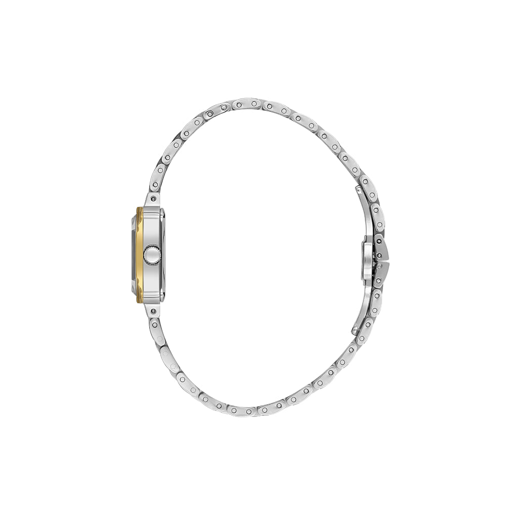 Daniel Klein Premium Silver and Gold Stainless Steel Watch for Women DK.1.14153-5