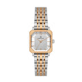 Daniel Klein Premium Silver and Rose Gold Stainless Steel Watch for Women DK.1.14153-6