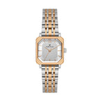 Daniel Klein Premium Silver and Rose Gold Stainless Steel Watch for Women DK.1.14153-6