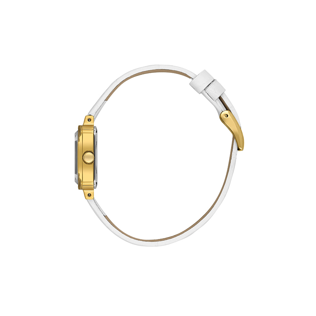Daniel Klein Premium White Leather Watch for Women DK.1.14154-2