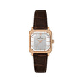 Daniel Klein Premium Dark Brown Leather Watch for Women DK.1.14154-5