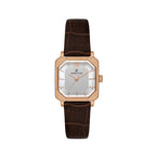 Daniel Klein Premium Dark Brown Leather Watch for Women DK.1.14154-5