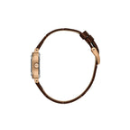 Daniel Klein Premium Dark Brown Leather Watch for Women DK.1.14154-5