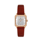 Daniel Klein Premium Dark Red Leather Watch for Women DK.1.14154-6