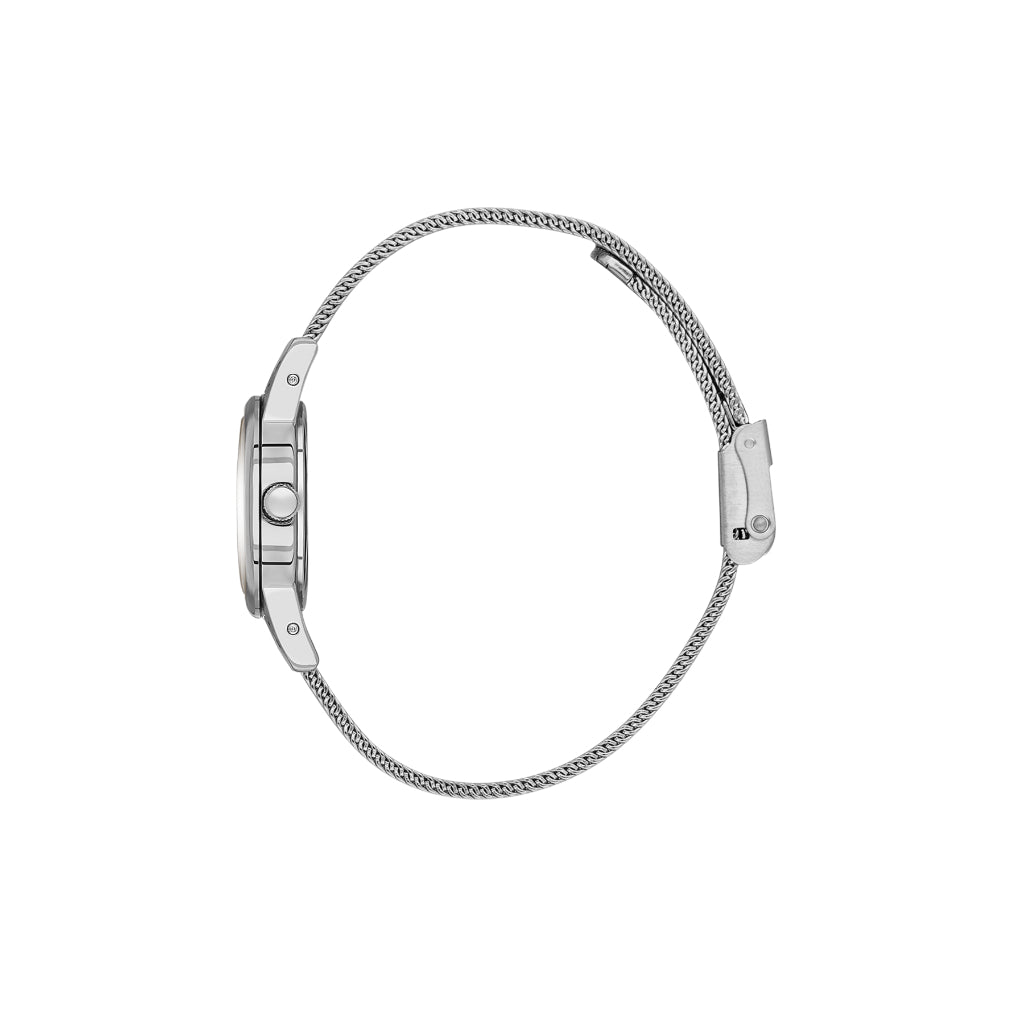 Daniel Klein Premium Silver Mesh Band Watch for Women DK.1.14155-2