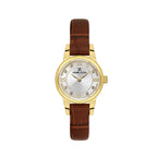 Daniel Klein Premium Dark Brown Leather Watch for Women DK.1.14156-2