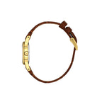 Daniel Klein Premium Dark Brown Leather Watch for Women DK.1.14156-2