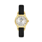 Daniel Klein Premium Black Leather Watch for Women DK.1.14156-3