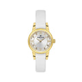 Daniel Klein Premium White Leather Watch for Women DK.1.14156-4