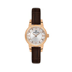 Daniel Klein Premium Dark Brown Leather Watch for Women DK.1.14156-5
