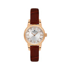 Daniel Klein Premium Dark Red Leather Watch for Women DK.1.14156-6
