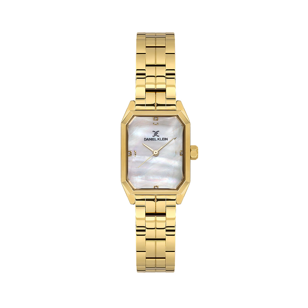 Daniel Klein Premium Gold Stainless Steel Watch for Women DK.1.14157-2