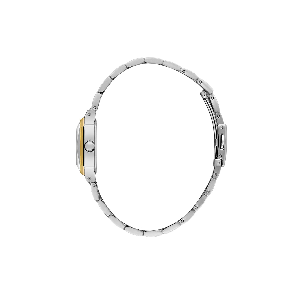 Daniel Klein Premium Silver and Gold Stainless Steel Watch for Women DK.1.14157-3