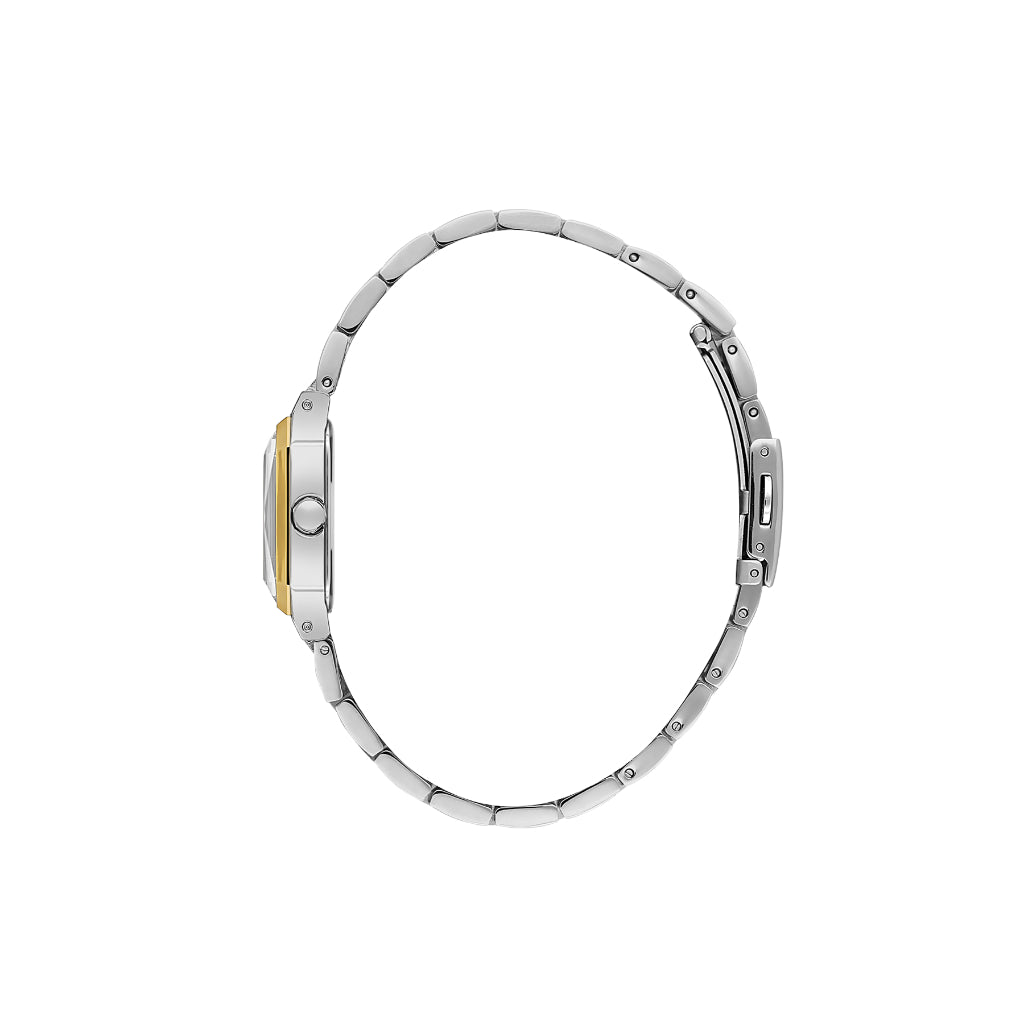 Daniel Klein Premium Silver and Gold Stainless Steel Watch for Women DK.1.14157-4